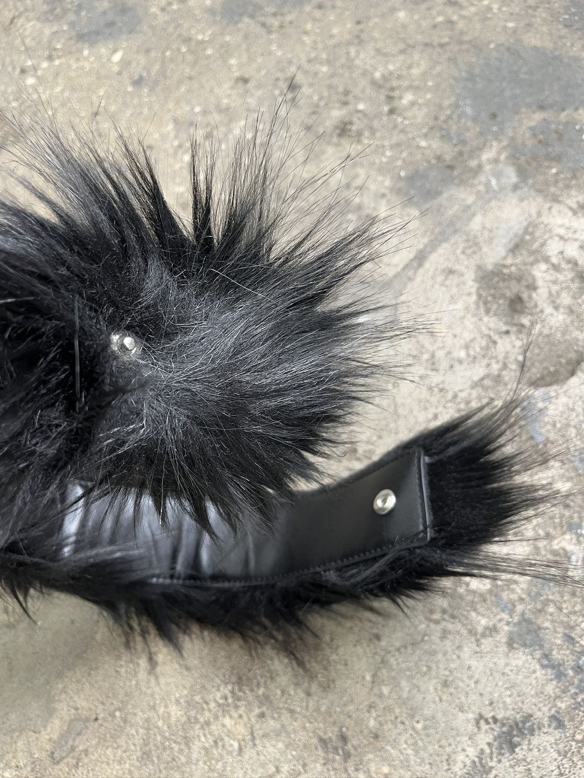 WE11DONE We11done Faux Fur Choker Necklace (unisex) Size ONE SIZE - 10 Thumbnail