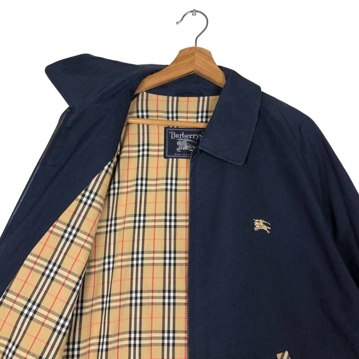 Burberry 🔥VINTAGE BOMBER JACKET BURBERRYS MADE IN ENGLAND NOVA CHECK Size US M / EU 48-50 / 2 - 12 Thumbnail