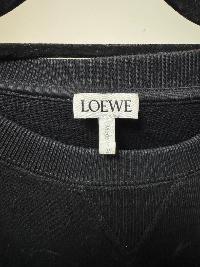 Loewe LOEWE Anagram Crewneck Embroidered Letter Classic Sweatshi Size L / US 10 / IT 46 - 5 Thumbnail