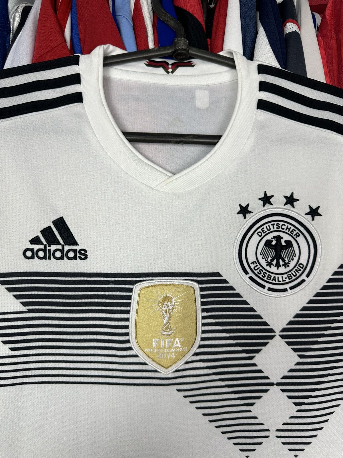 Other GERMANY 2018 HOME SHIRT FOOTBALL SOCCER JERSEY ADIDAS BR7843 Size US M / EU 48-50 / 2 - 2 Thumbnail