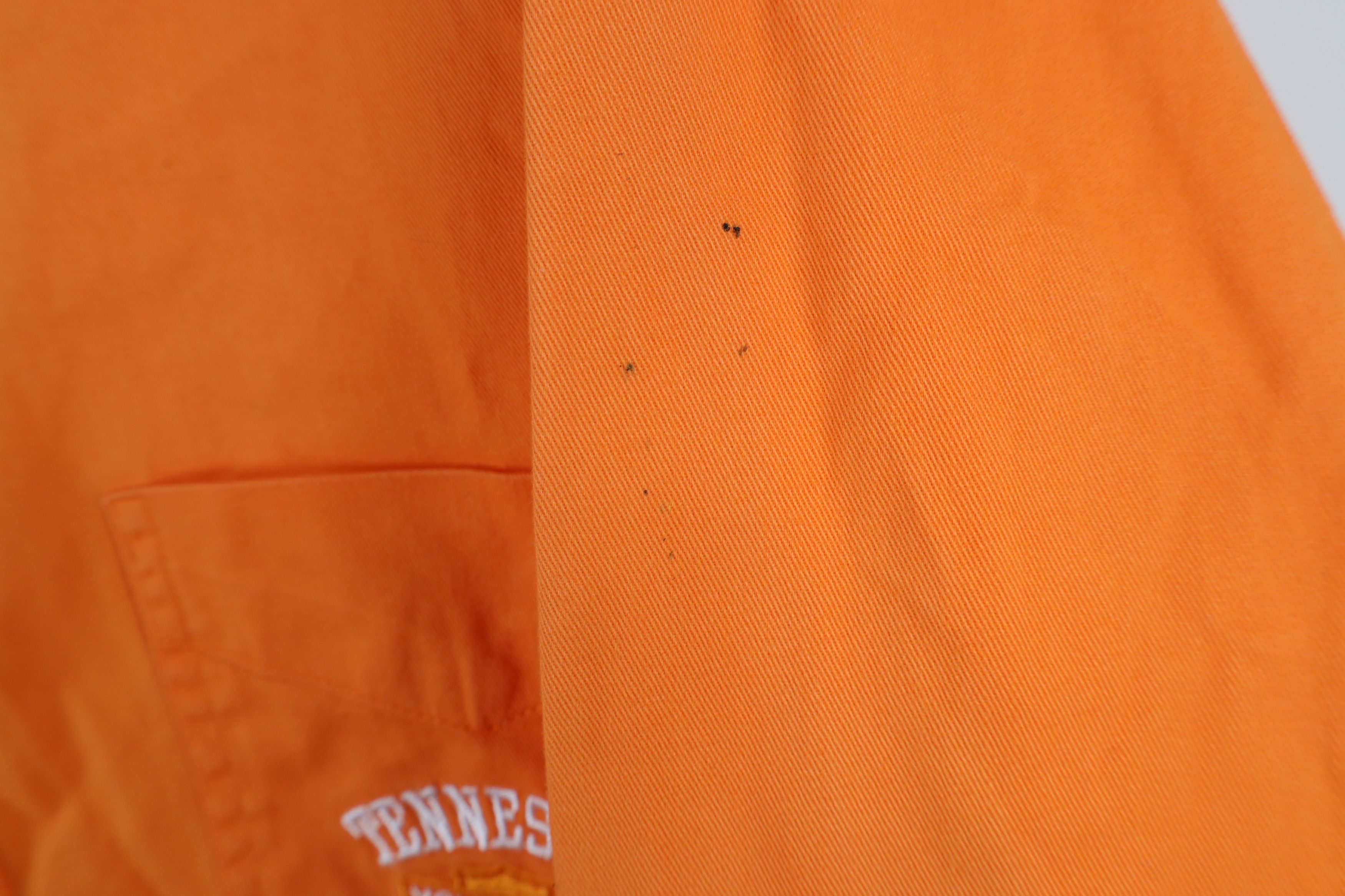 Vintage Vintage 90s University of Tennessee Collared Button Shirt Size US XXL / EU 58 / 5 - 4 Thumbnail