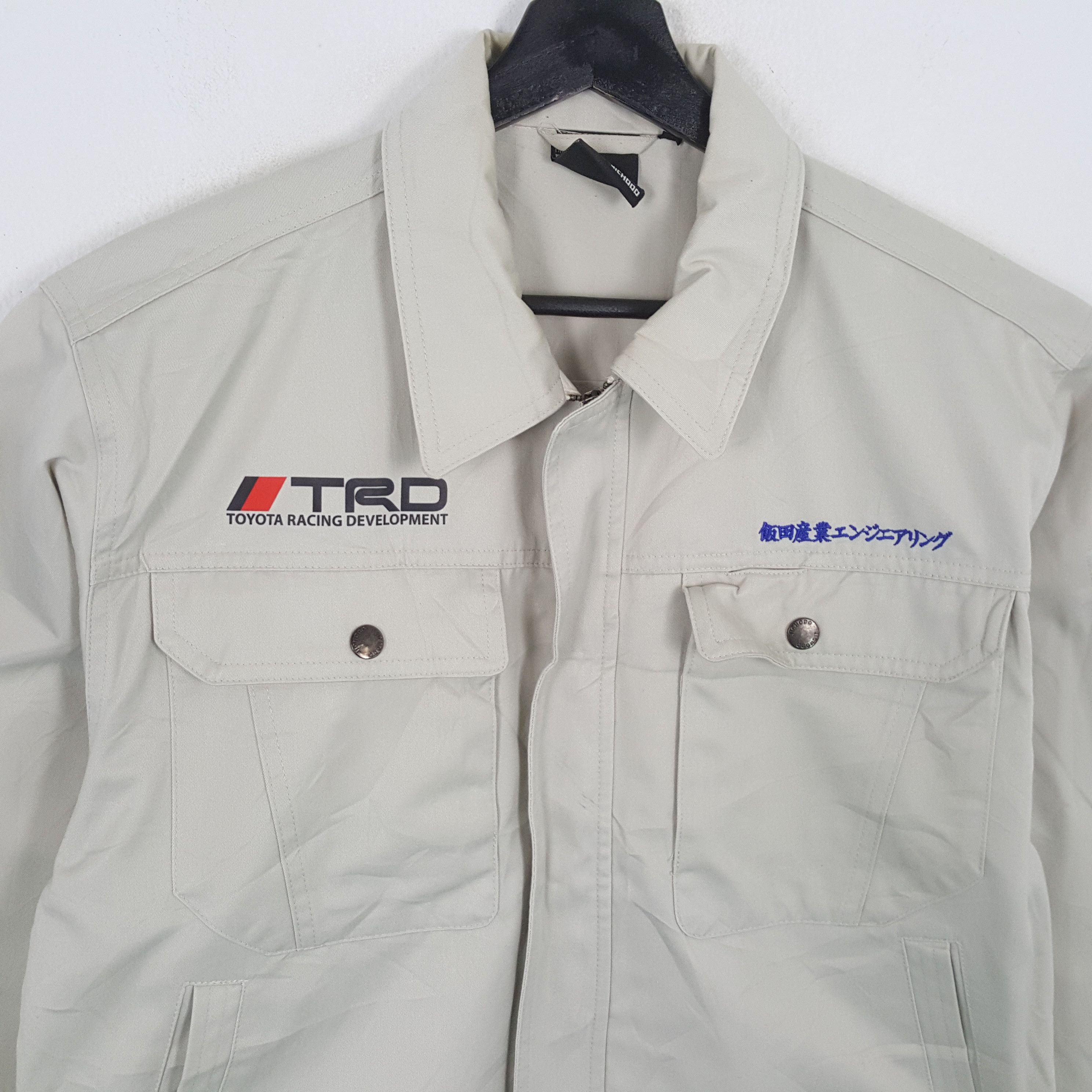 Japanese Brand × Vintage TRD TOYOTA RACING Japanese Motorsports Custom Art Jacket Size US L / EU 52-54 / 3 - 4 Thumbnail