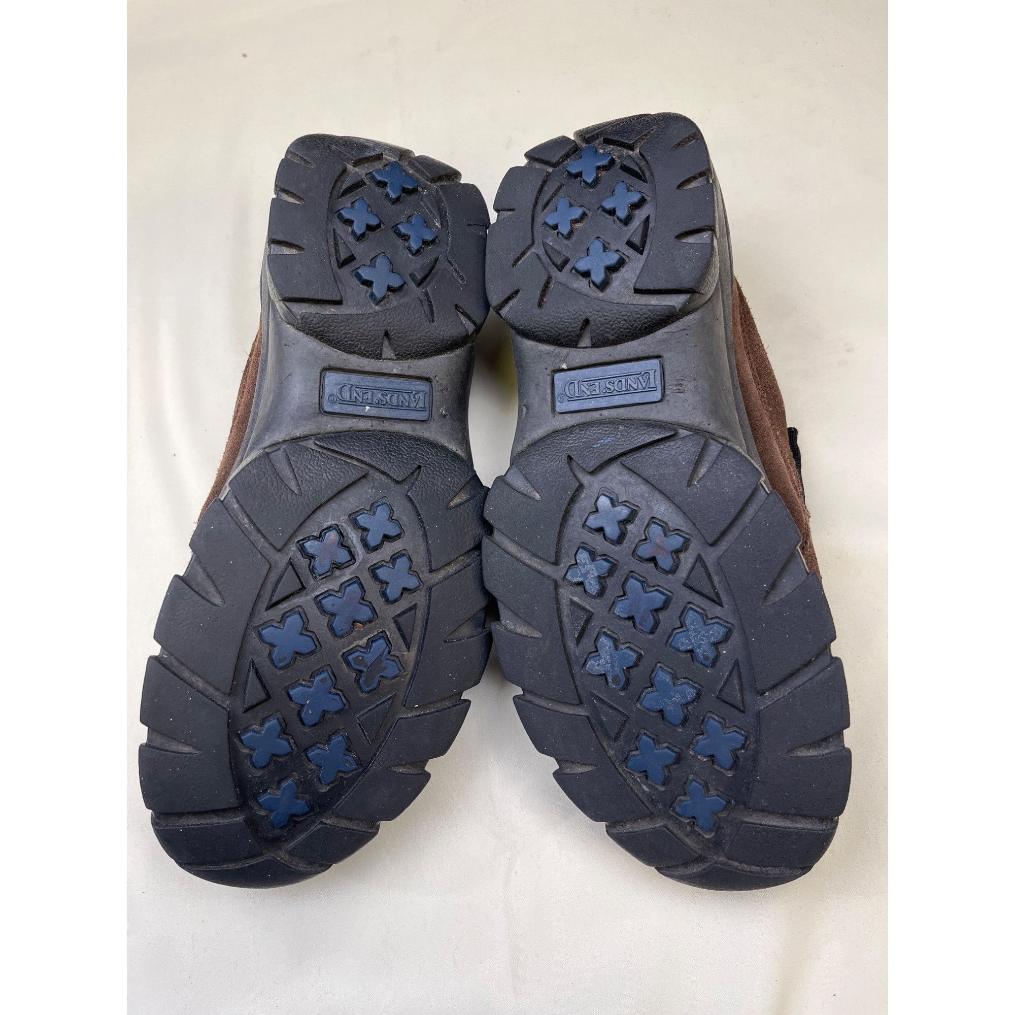Other Land's End Men's Brown Suede Slip On Shoes Size9 SKU 5576 Size US 9 / EU 42 - 7 Thumbnail
