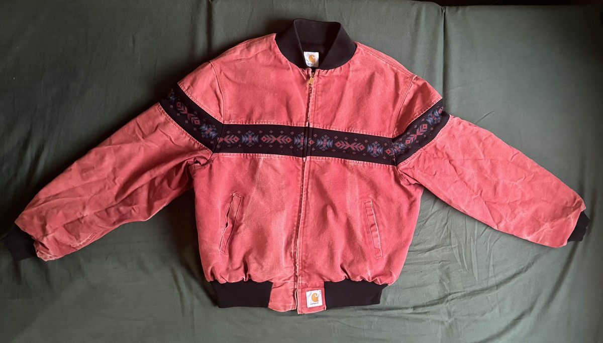 Carhartt Carhartt Santa fe Aztec jacket JR4056 Size US XL / EU 56 / 4 - 3 Thumbnail