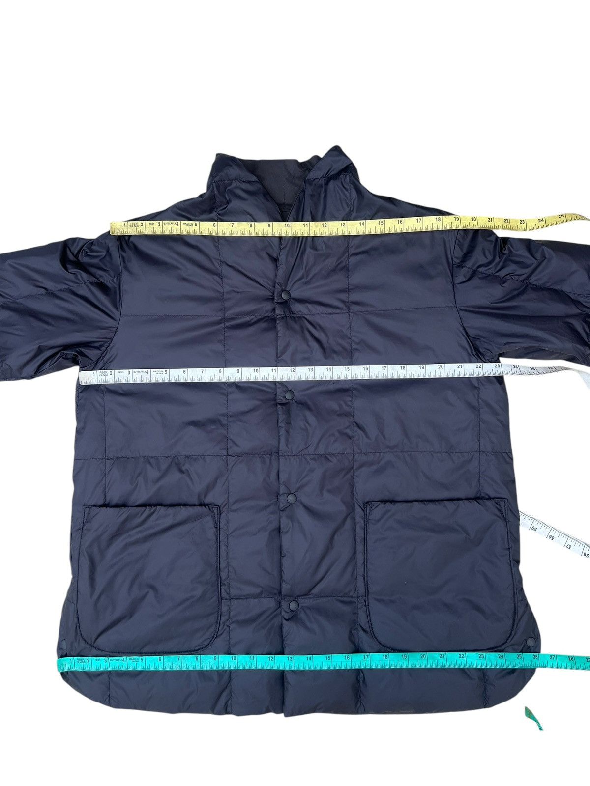 Issey Miyake Plantation Quilted Down Feather Puffer Jacket