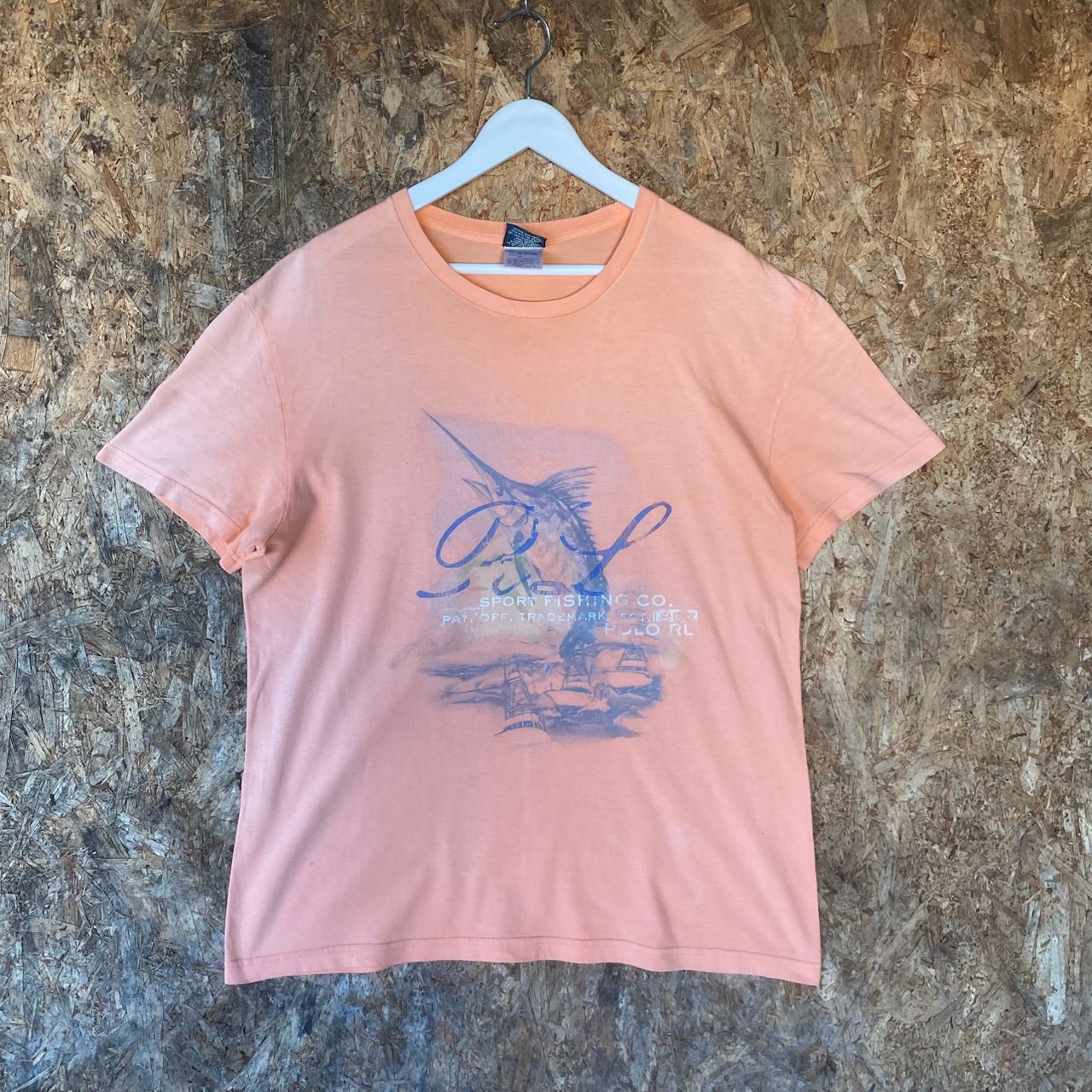 Polo Ralph Lauren Vintage Polo Ralph Lauren Fishing Tshirt Size US L / EU 52-54 / 3 - 1 Thumbnail