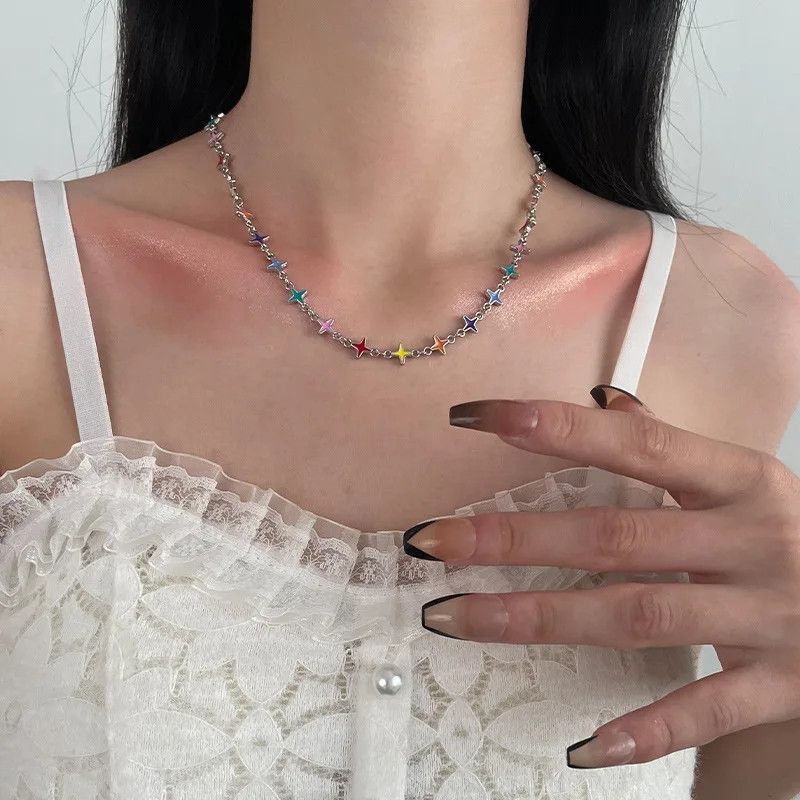 Jewelry Cool Star Cross Chain Size ONE SIZE - 6 Thumbnail