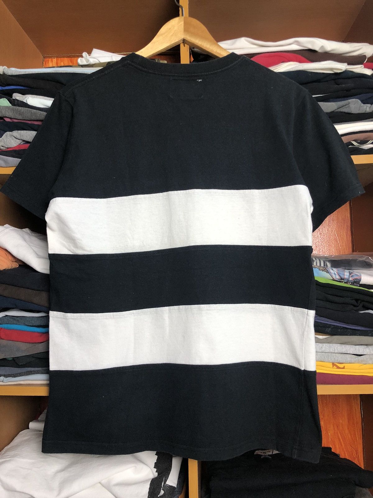 Number (N)ine Number (N)ine Pocket Stripe Tshirt Size US M / EU 48-50 / 2 - 7 Thumbnail