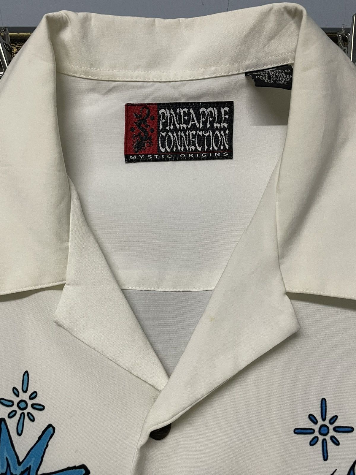 Designer × Japanese Brand × Vintage Vintage 1990s Japan PineApple Connection Mystic Skull Shirt Size US L / EU 52-54 / 3 - 6 Thumbnail