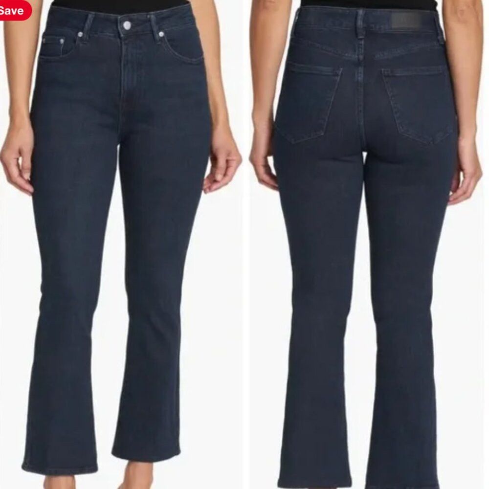 Pistola NWT Pistola Lennon High-Rise Cropped Bootcut Jeans Size 24 Size 24" / US 00 / IT 34 - 1 Thumbnail