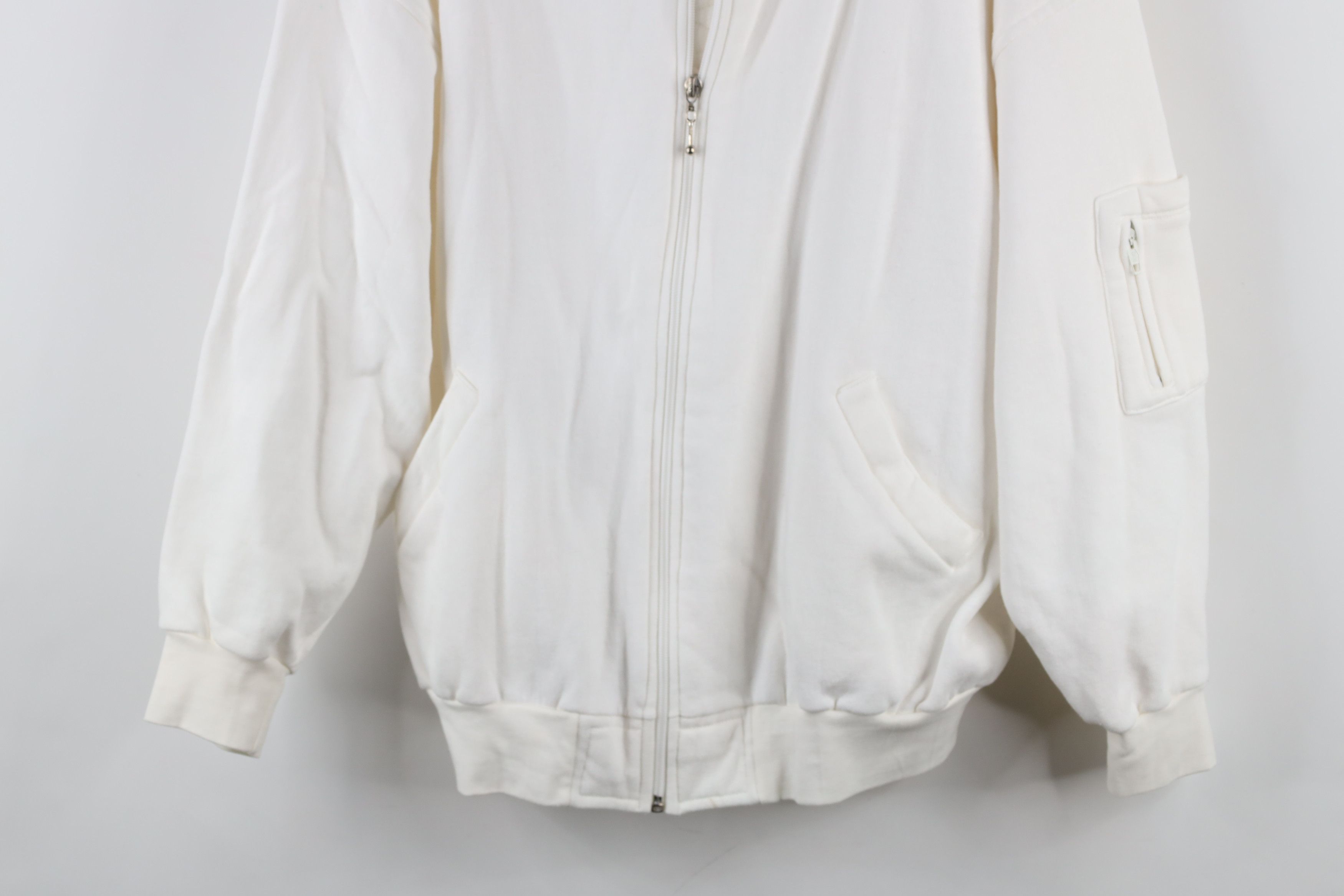 Vintage Vintage 90s Streetwear Full Zip Sweatshirt Bomber Jacket Size L / US 10 / IT 46 - 3 Thumbnail