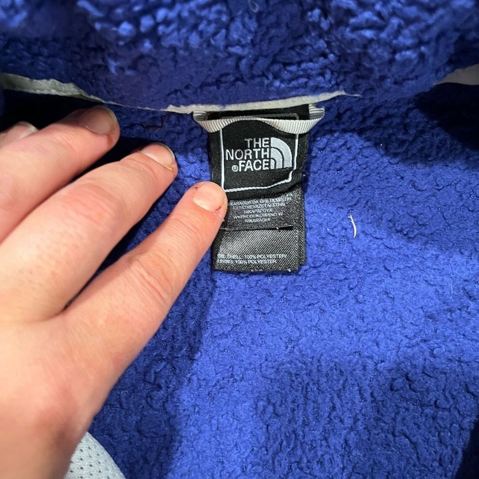 The North Face North Face Blue Fleece Full Zip Jacket, Women's Size Small Size S / US 4 / IT 40 - 6 Thumbnail
