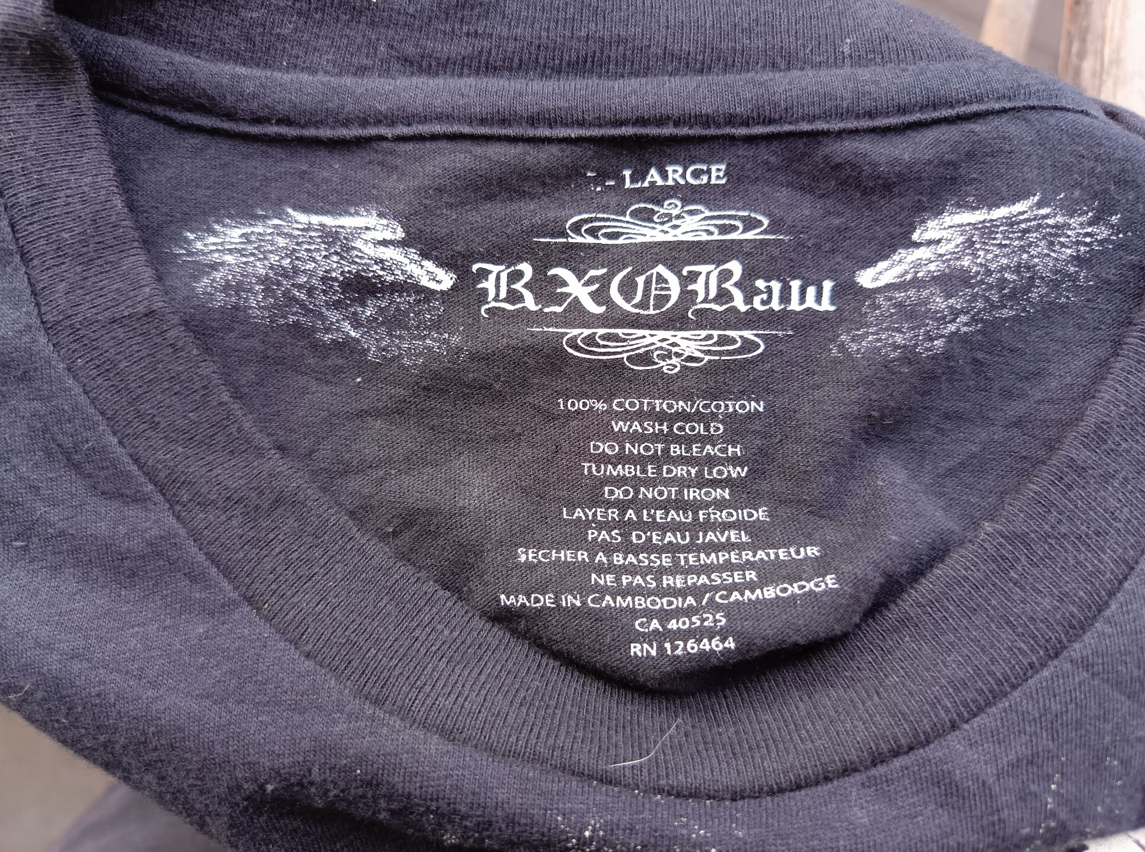 Drain Gang Y2K RXOraw cyber grunge longsleeve size large Size US L / EU 52-54 / 3 - 3 Thumbnail