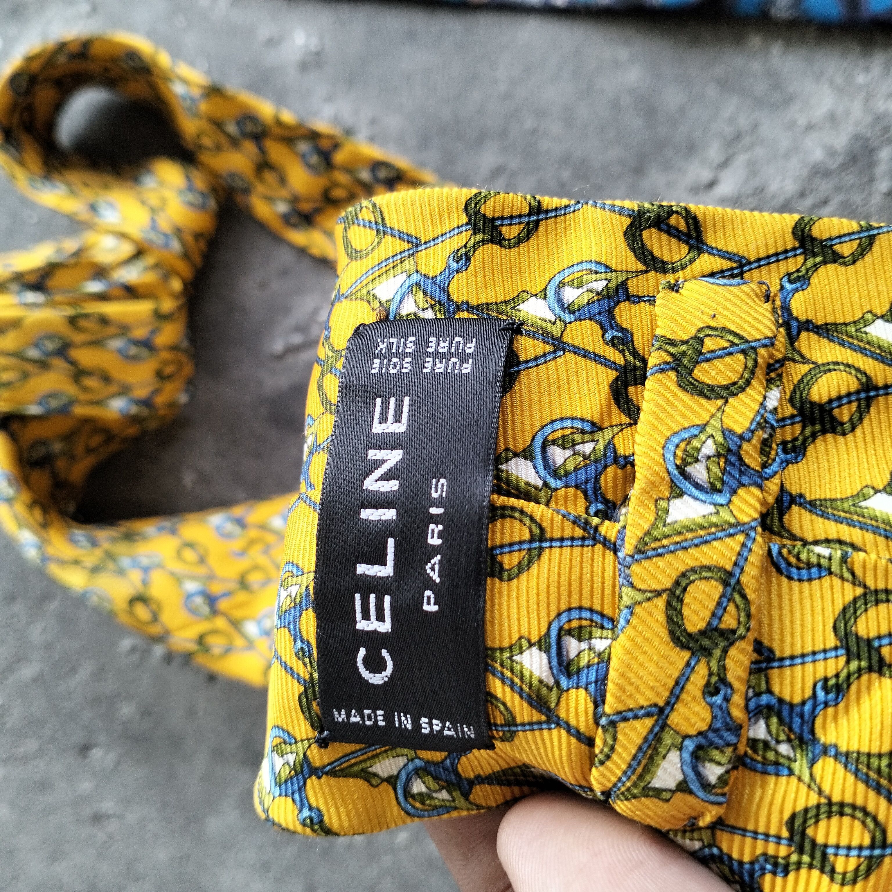 Celine × Gucci BUNDLE TIES VINTAGE GUCCI AND CELINE Size ONE SIZE - 8 Thumbnail