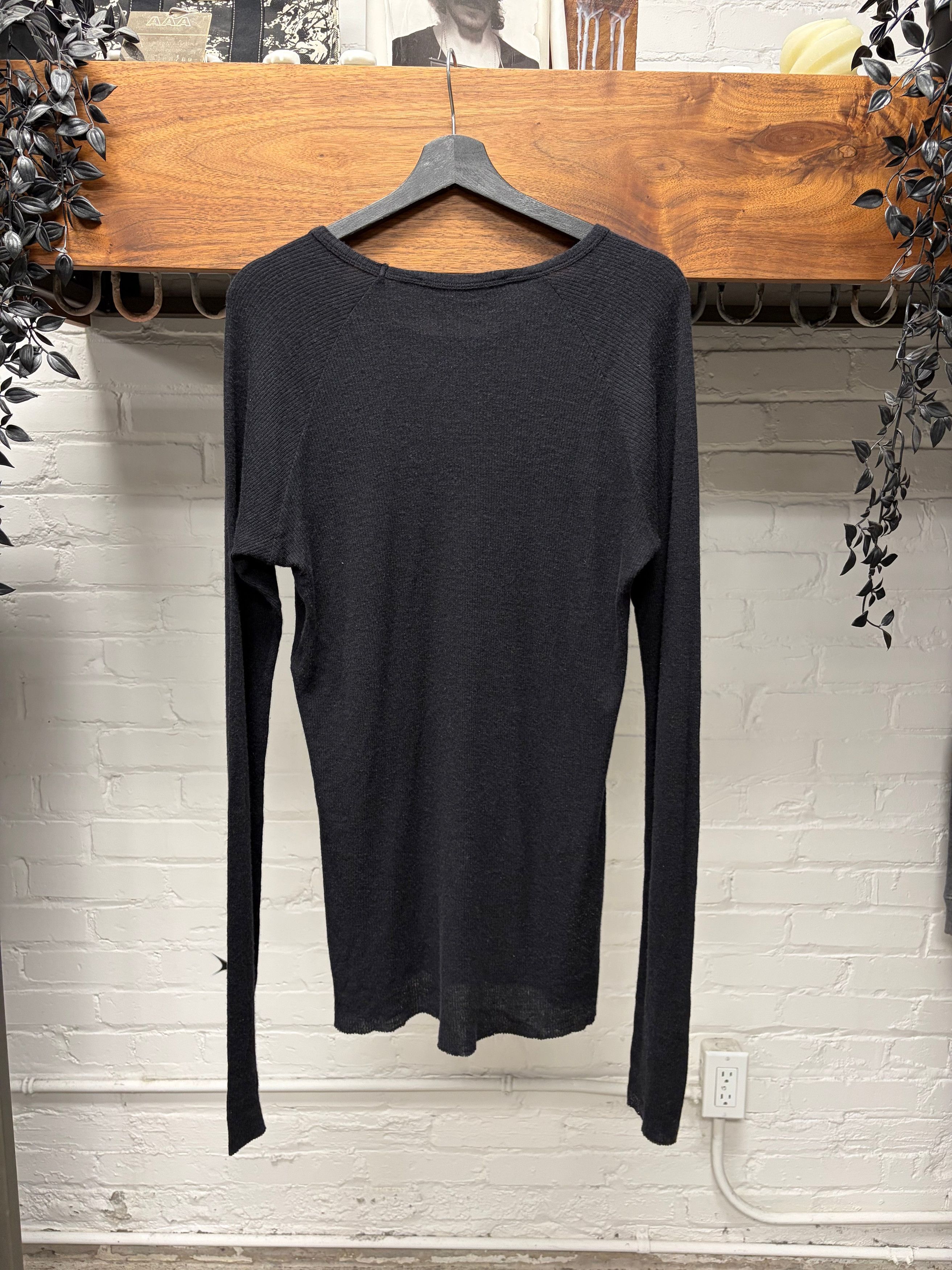 Haider Ackermann Haider Ackermann Ribbed Wool Long Sleeve Layering Top Size US M / EU 48-50 / 2 - 3 Thumbnail