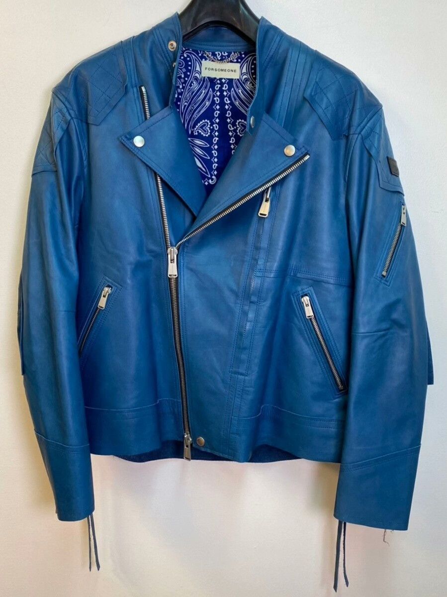 Other FORSOMEONE Leather Double Riders Jacket Size US M / EU 48-50 / 2 - 1 Thumbnail