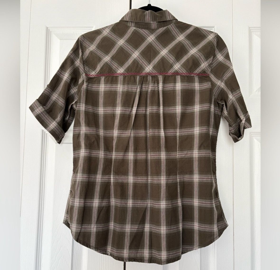Harley Davidson Harley Davidson Retro Plaid 100% Cotton Shirt Short Sleeve Size M / US 6-8 / IT 42-44 - 4 Thumbnail