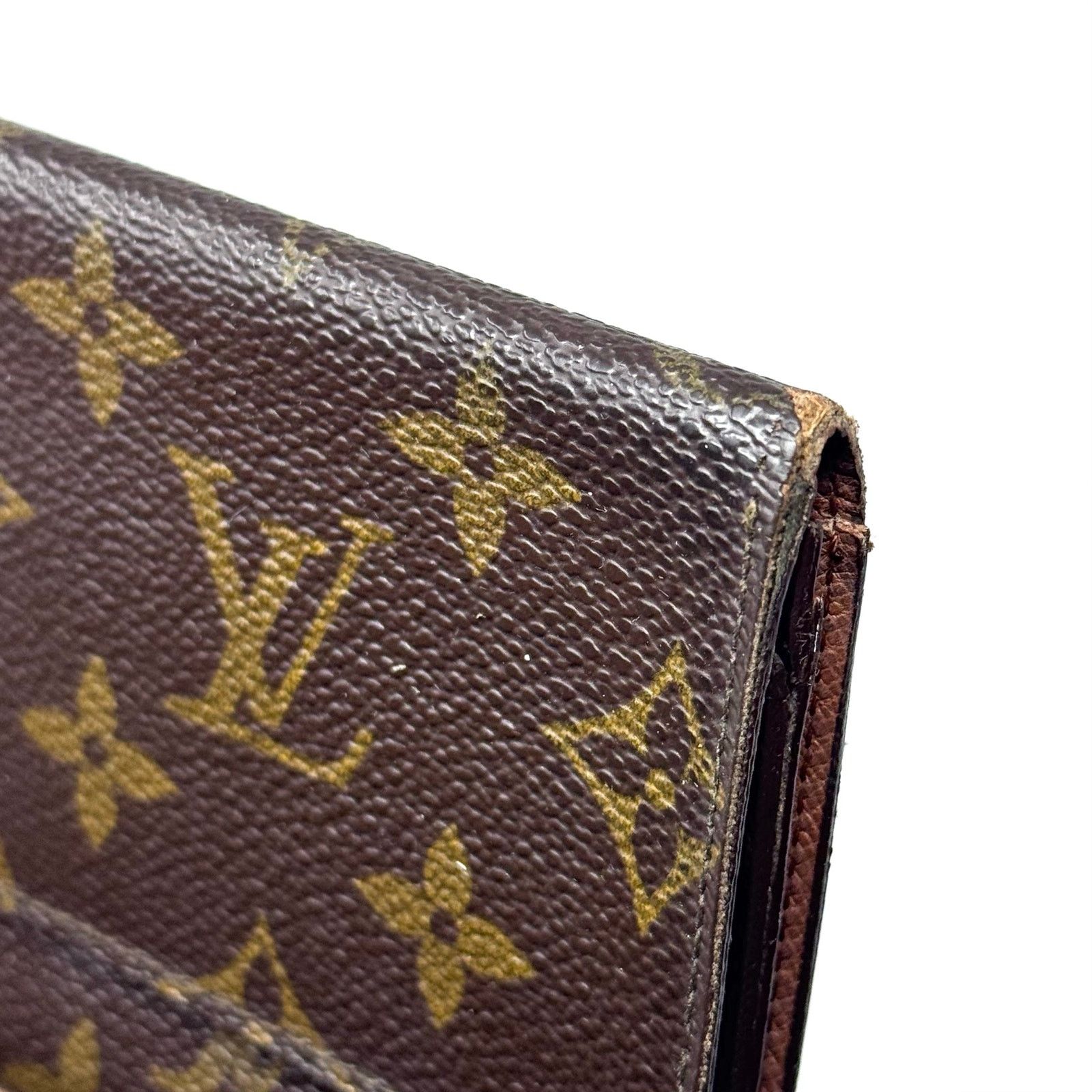 Louis Vuitton Louis Vuitton Monogram Long Wallet Size ONE SIZE - 9 Thumbnail