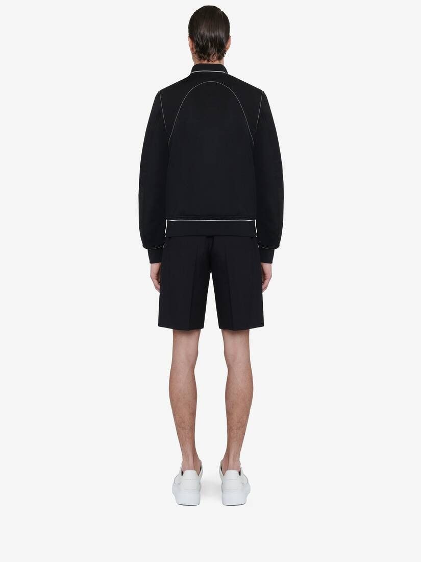 Alexander McQueen o1srvl11e0226 Reversible Harness Bomber Jacket​ In Black Size US L / EU 52-54 / 3 - 5 Thumbnail