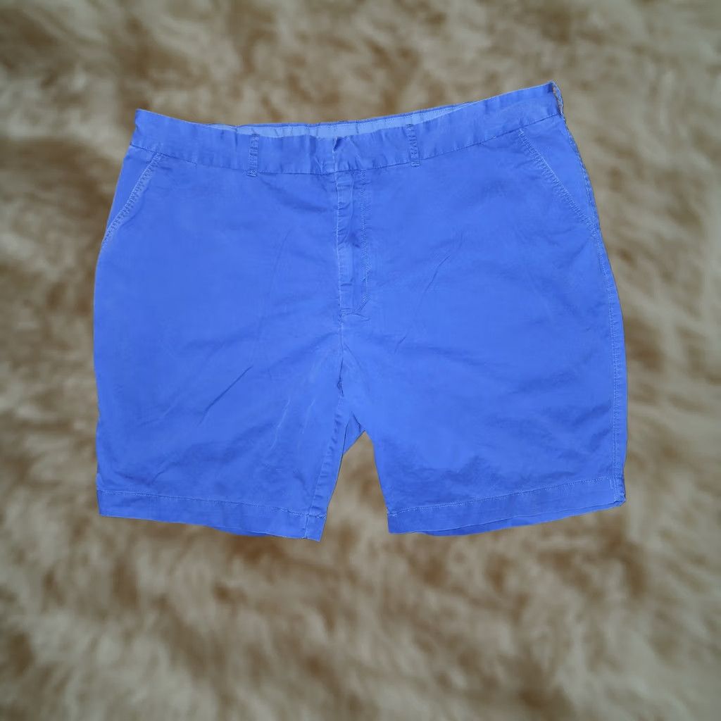 Vintage VINTAGE Polo Golf Chino Shorts Mens 42 Blue 40% Pima Cotton Golf Casual Active Size US XL / EU 56 / 4 - 1 Thumbnail