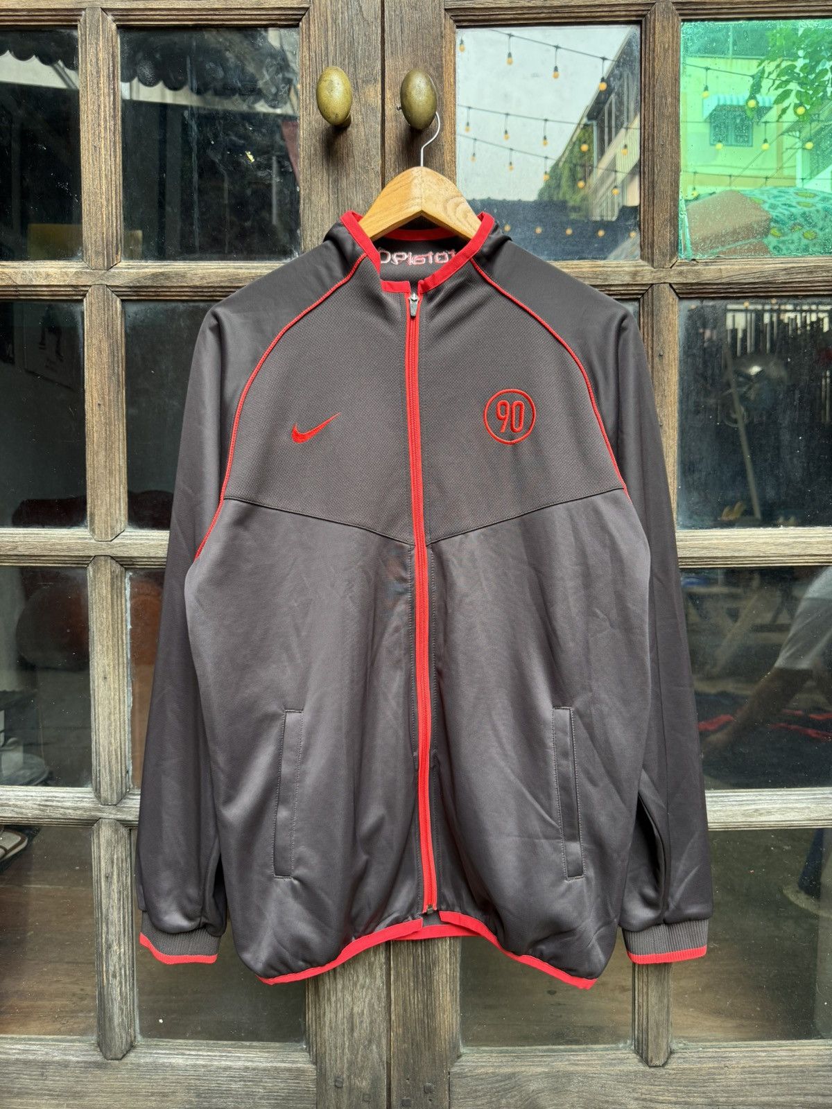 Nike Vintage Nike Total 90 Track Jacket Size US L / EU 52-54 / 3 - 1 Thumbnail