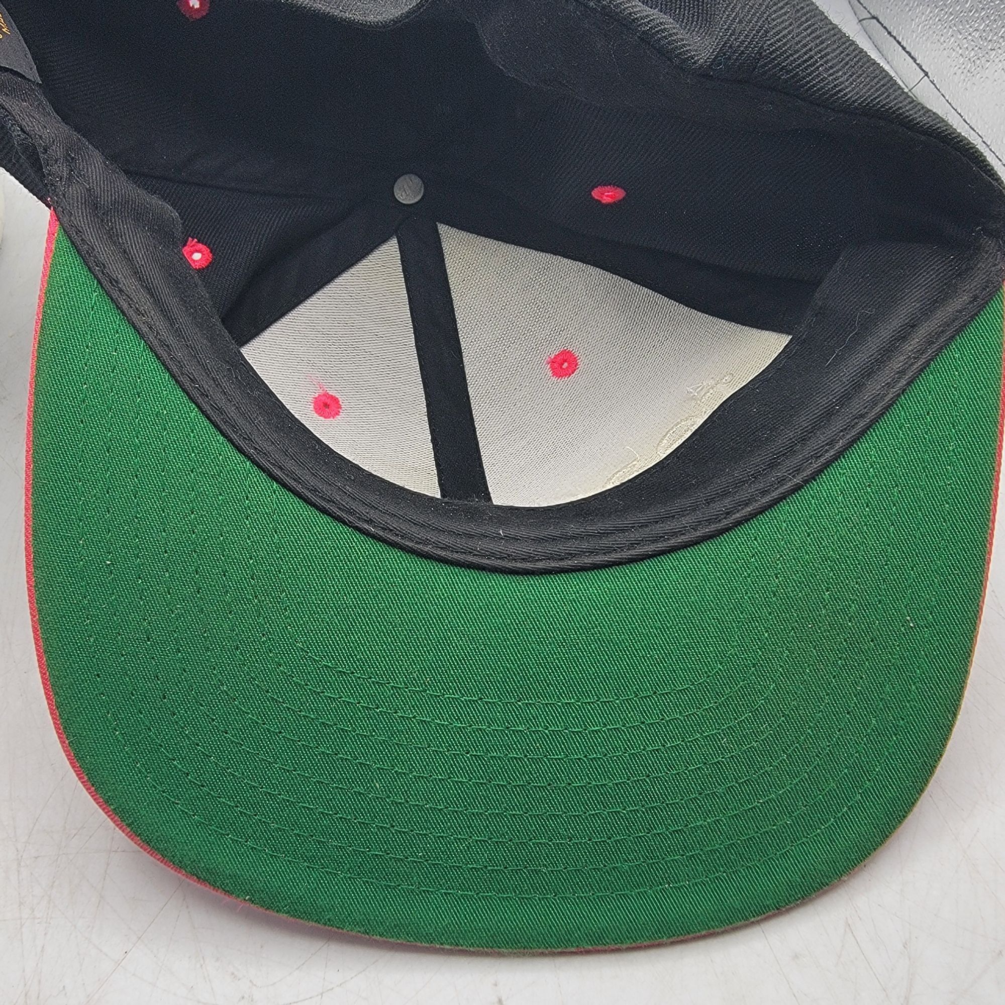 Other Team Aloha Snapback Hat Black Red Adjustable Outdoors Casual Size ONE SIZE - 8 Thumbnail