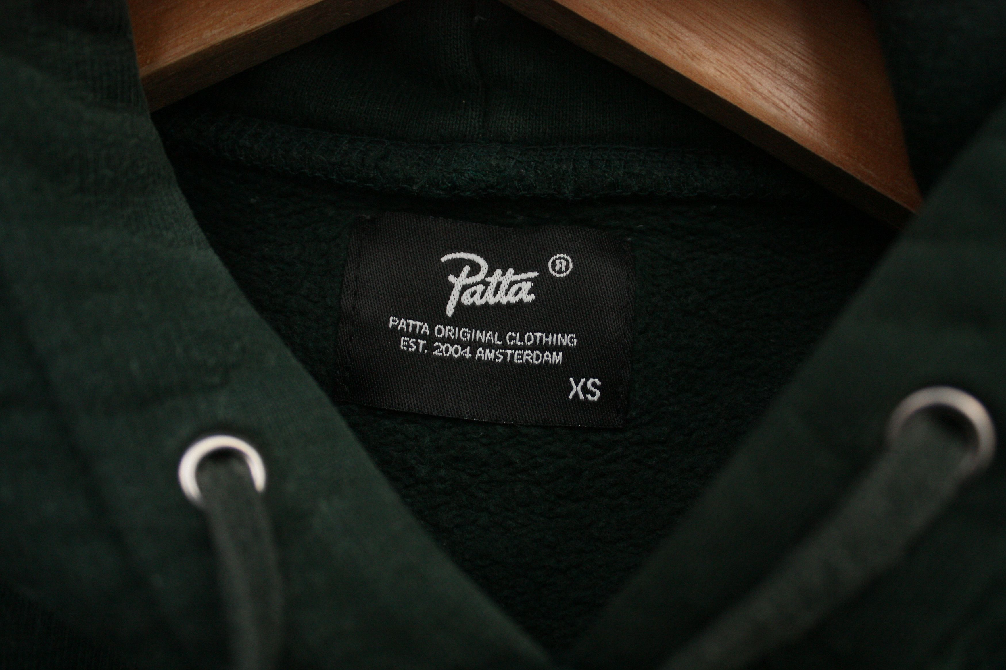 Patta Patta Green Logo Hoodie XS Size US XS / EU 42 / 0 - 5 Thumbnail