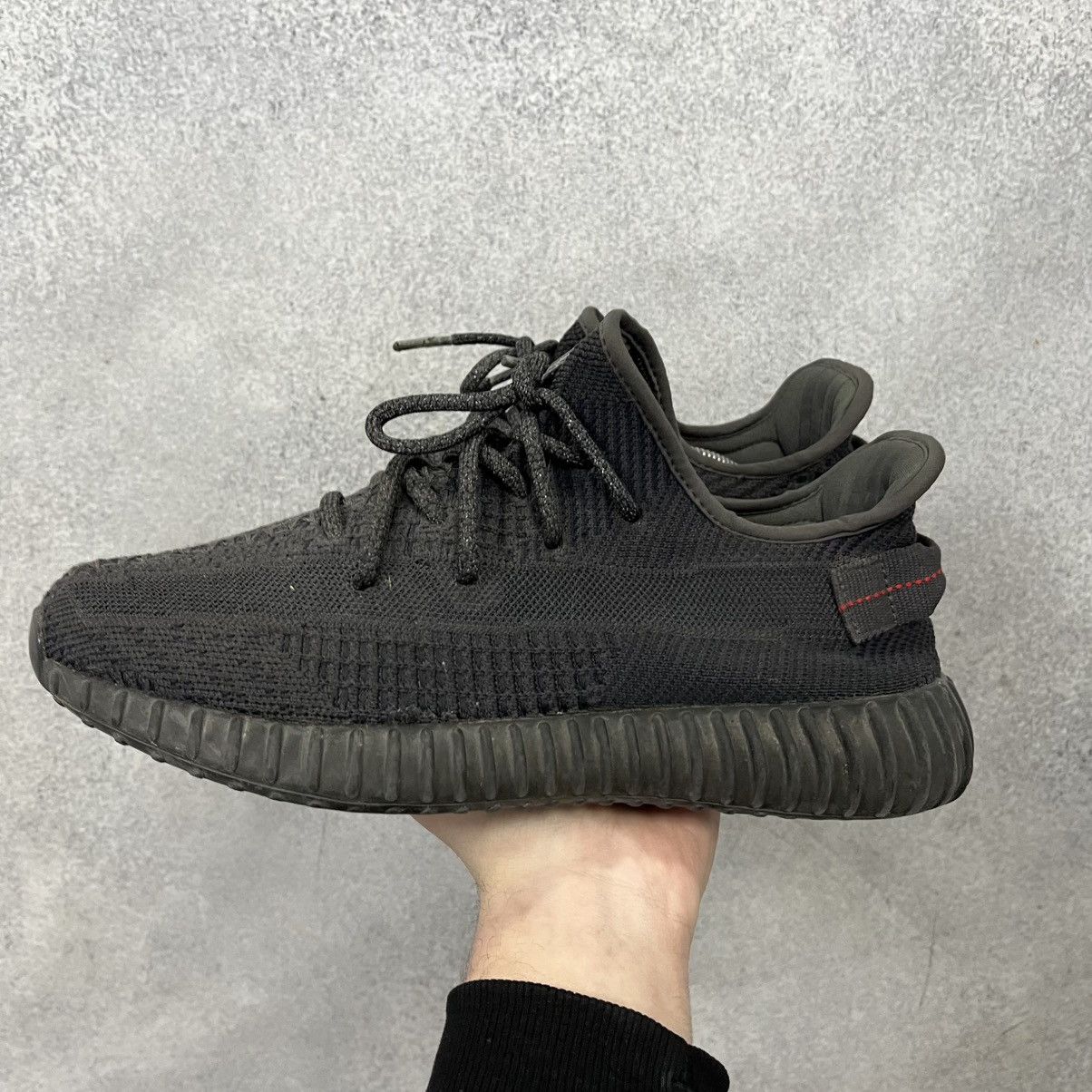 Yeezy Adidas Yeezy 350 V2 Static Black Size US 9.5 / EU 42-43 - 6 Thumbnail