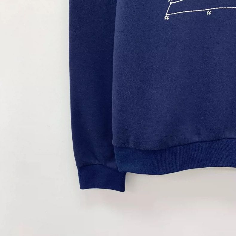 Louis Vuitton Louis Vuitton Crewneck long-sleeve sweatshirt in dark blue Size US XS / EU 42 / 0 - 4 Thumbnail