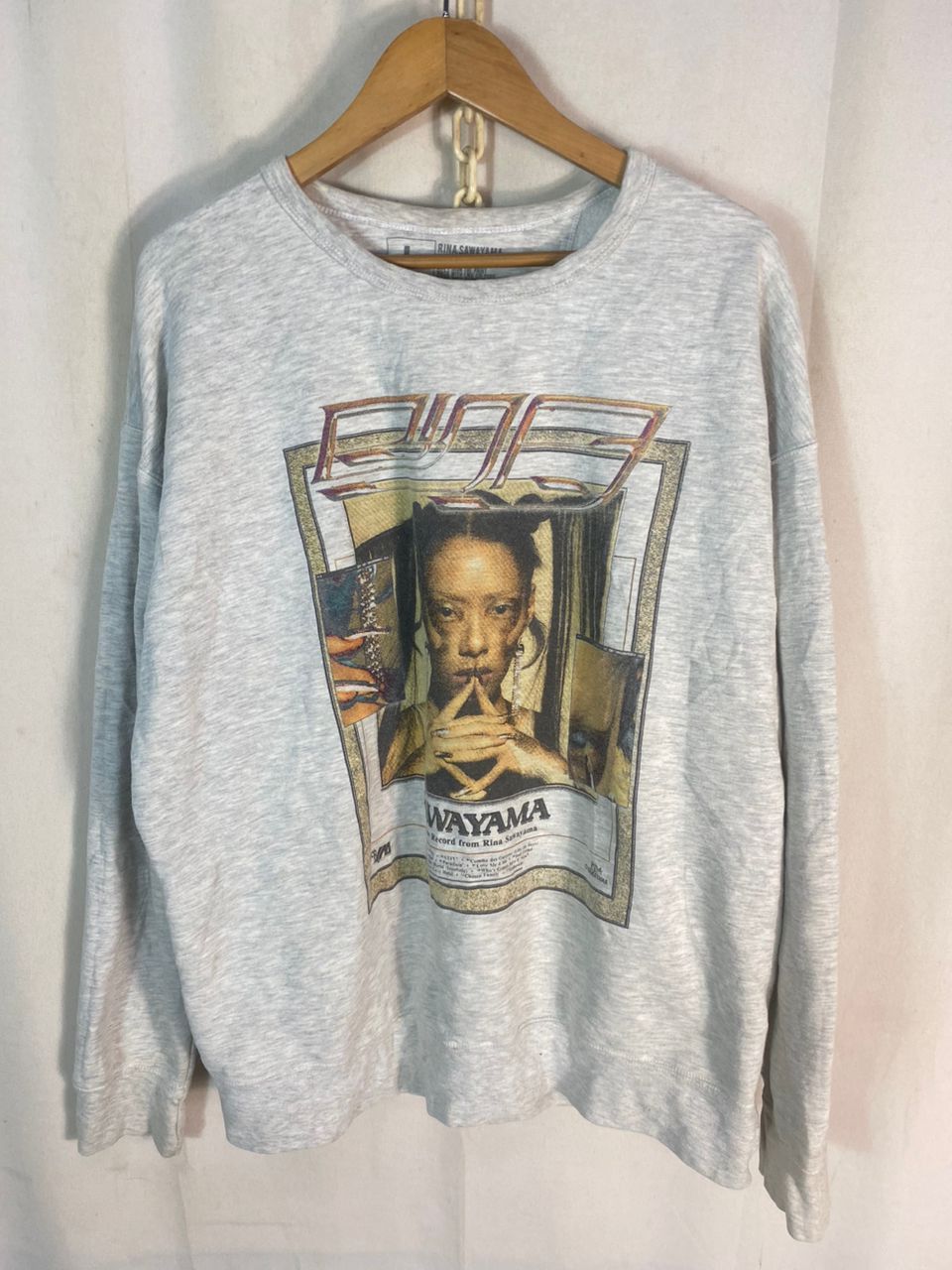 Japanese Brand Unisex🔥the new record from rina sawayama baggy sweatshirt Size US L / EU 52-54 / 3 - 10 Thumbnail