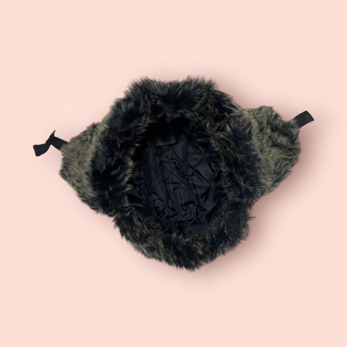H&M × Vintage VINTAGE H&M FUR TRAPPER HAT ALT BEANIE Size ONE SIZE - 17 Thumbnail