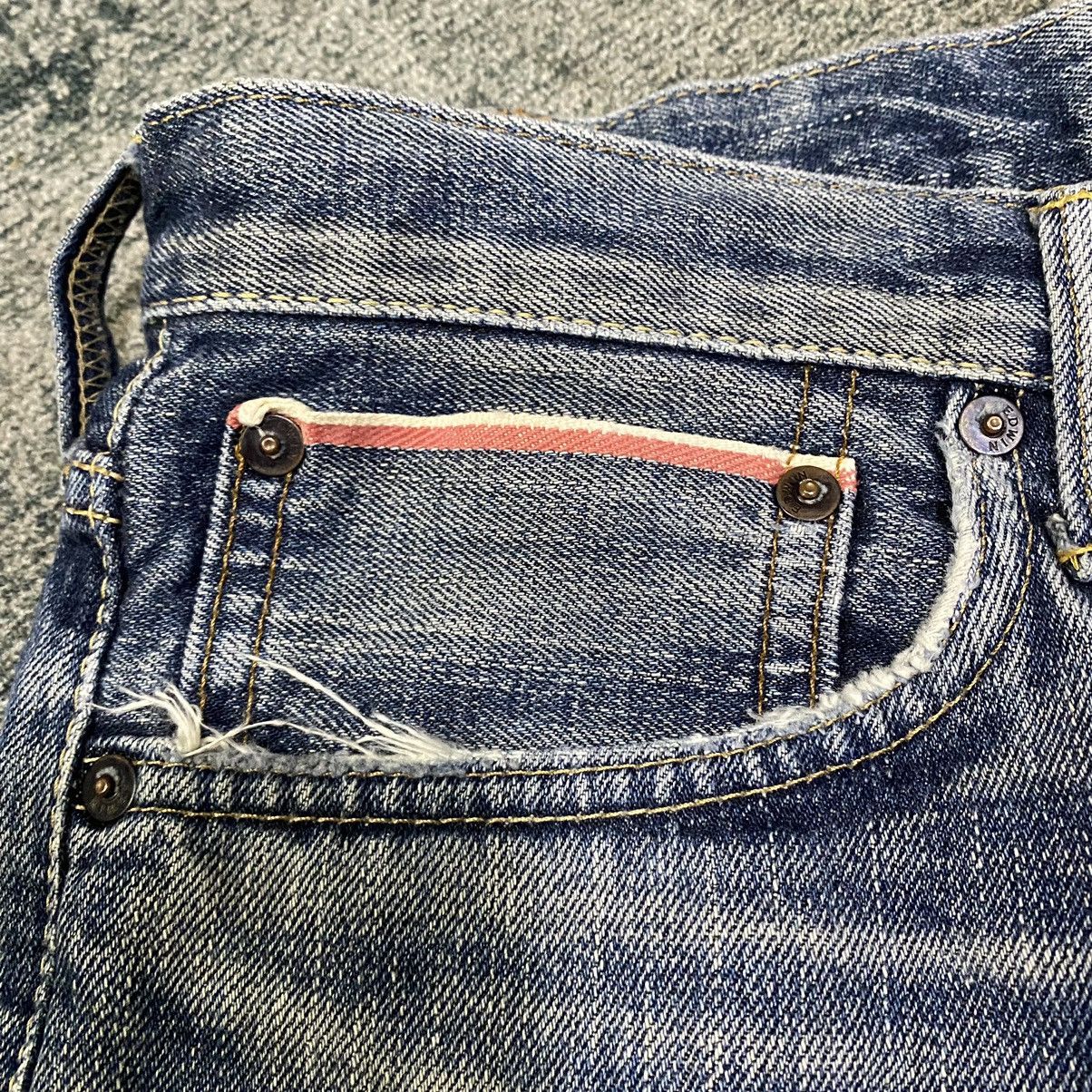 Edwin × Jean Edwin 505 Selvage Denim Distressed Jeans Size US 30 / EU 46 - 10 Thumbnail