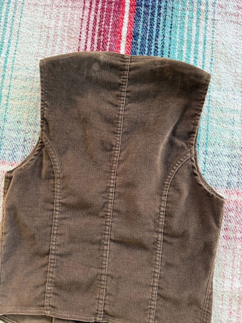 Lee 70s Lee Brown Brushed Cotton Vest M Size US M / EU 48-50 / 2 - 4 Thumbnail