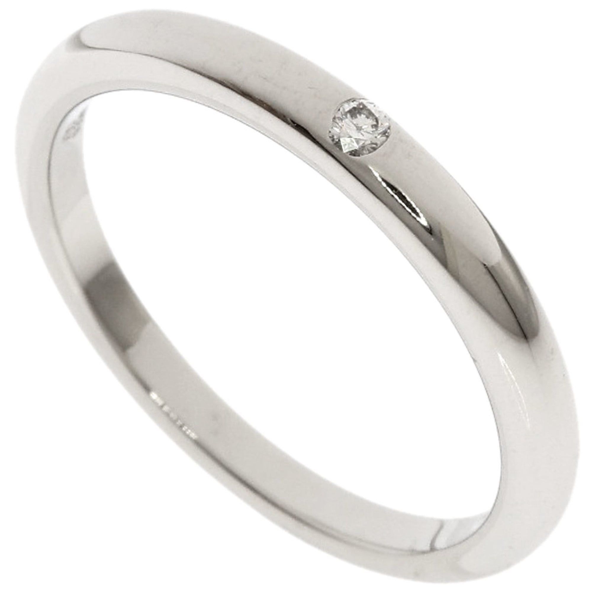 Bvlgari BVLGARI Wedding 1P Diamond Ring, Platinum PT950, Women's Size ONE SIZE - 1 Thumbnail