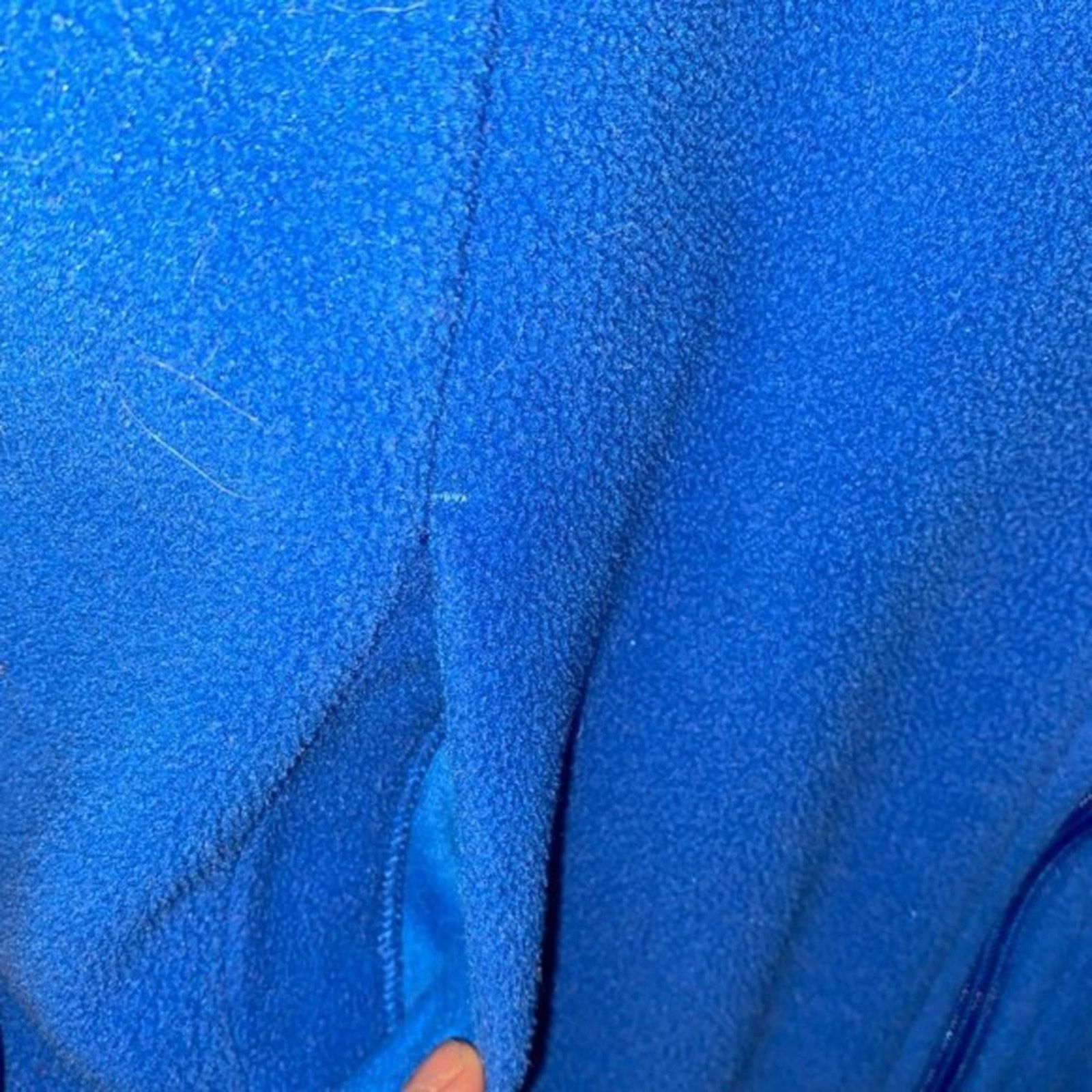 Other Mountain Lake Vintage Blue Fleece Sleeveless Full Zip Vest Size M / US 6-8 / IT 42-44 - 5 Thumbnail