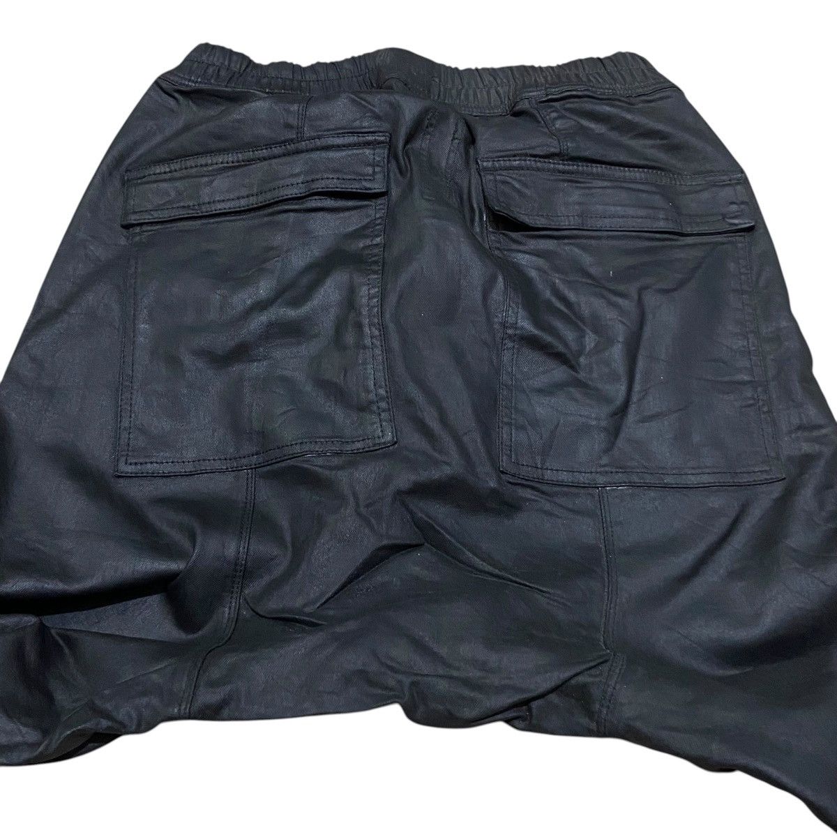 Japanese Brand Attentionrow Cargo Drawstring Drop Cotch Waxed Longpants Size US 30 / EU 46 - 11 Thumbnail