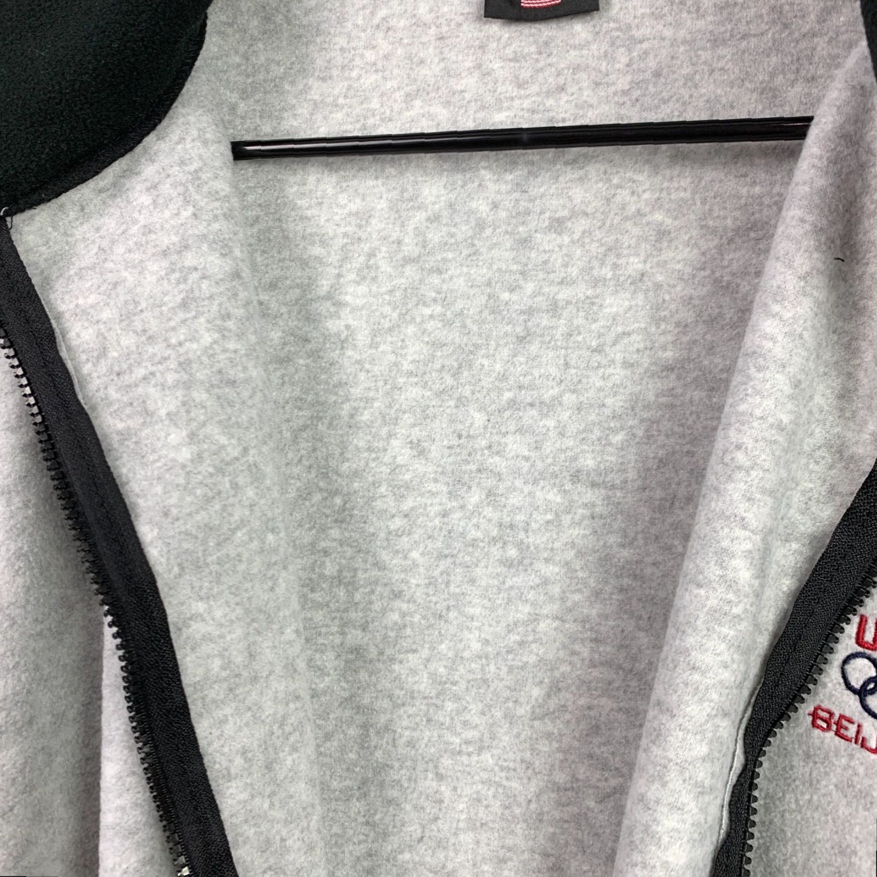 Vintage VINTAGE 2008 Beijing Team USA Olympics Gray Fleece Jacket XXL Size US XXL / EU 58 / 5 - 4 Thumbnail