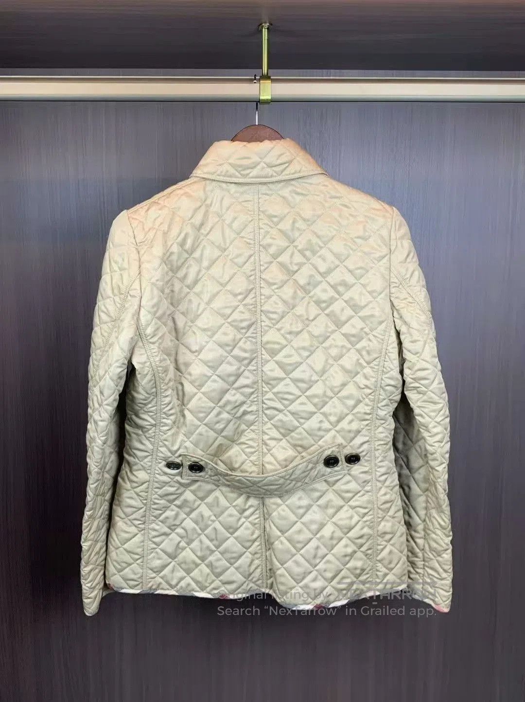 Burberry burberry beige diamond quilted cotton jacket. Size US S / EU 44-46 / 1 - 2 Thumbnail