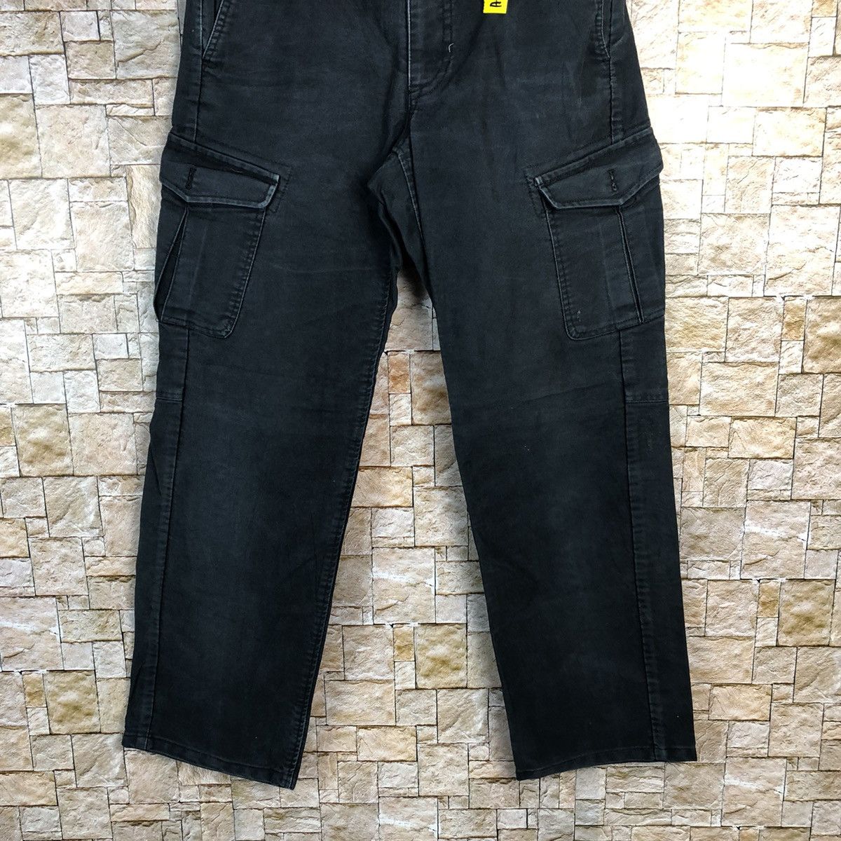 Japanese Brand Ikka japan streetwear Blue Cargo Multipocket Pants #A589 Size US 29 - 3 Thumbnail