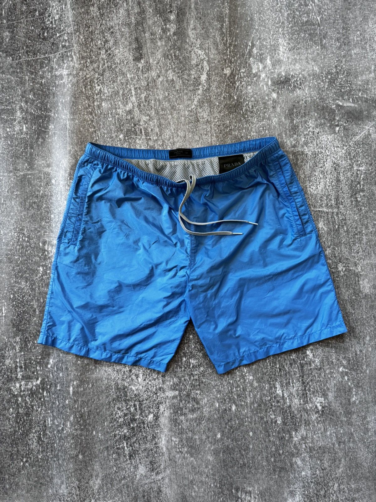 image of Prada Shorts in Blue, Men's (Size 33)