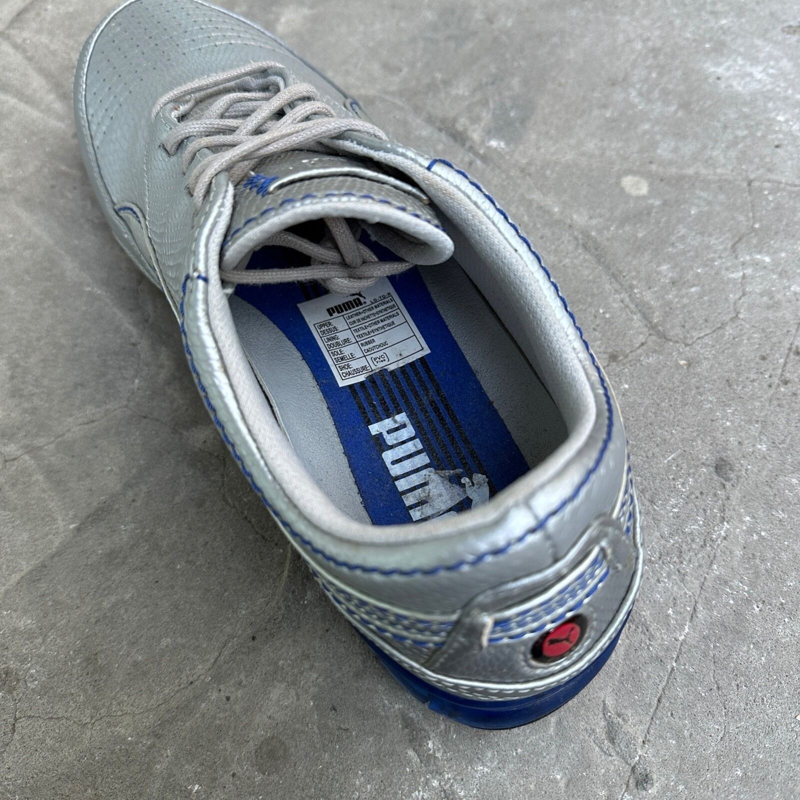 Puma Puma Cell Meio Vintage Rare Silver Sneakers 9008AC Size US 7.5 / EU 40-41 - 6 Thumbnail