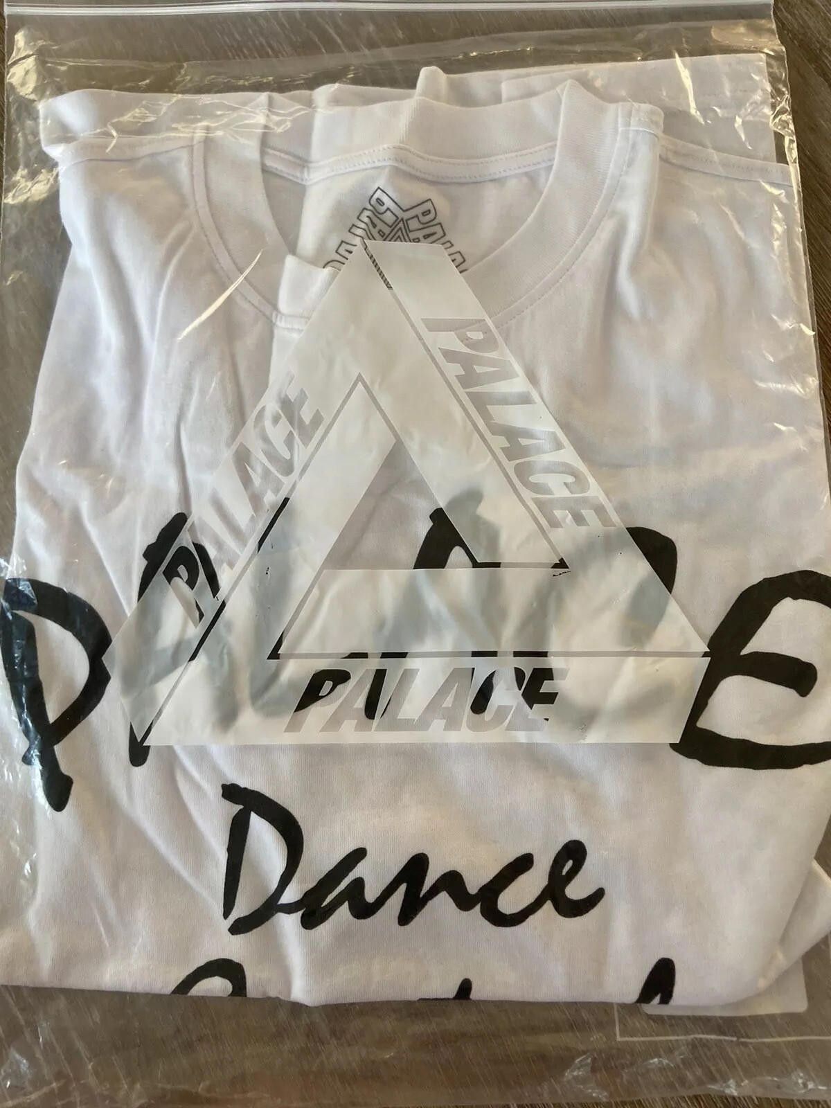 Palace Palace Dance Control T-Shirt White/Black/Blue Size L Size US L / EU 52-54 / 3 - 2 Thumbnail