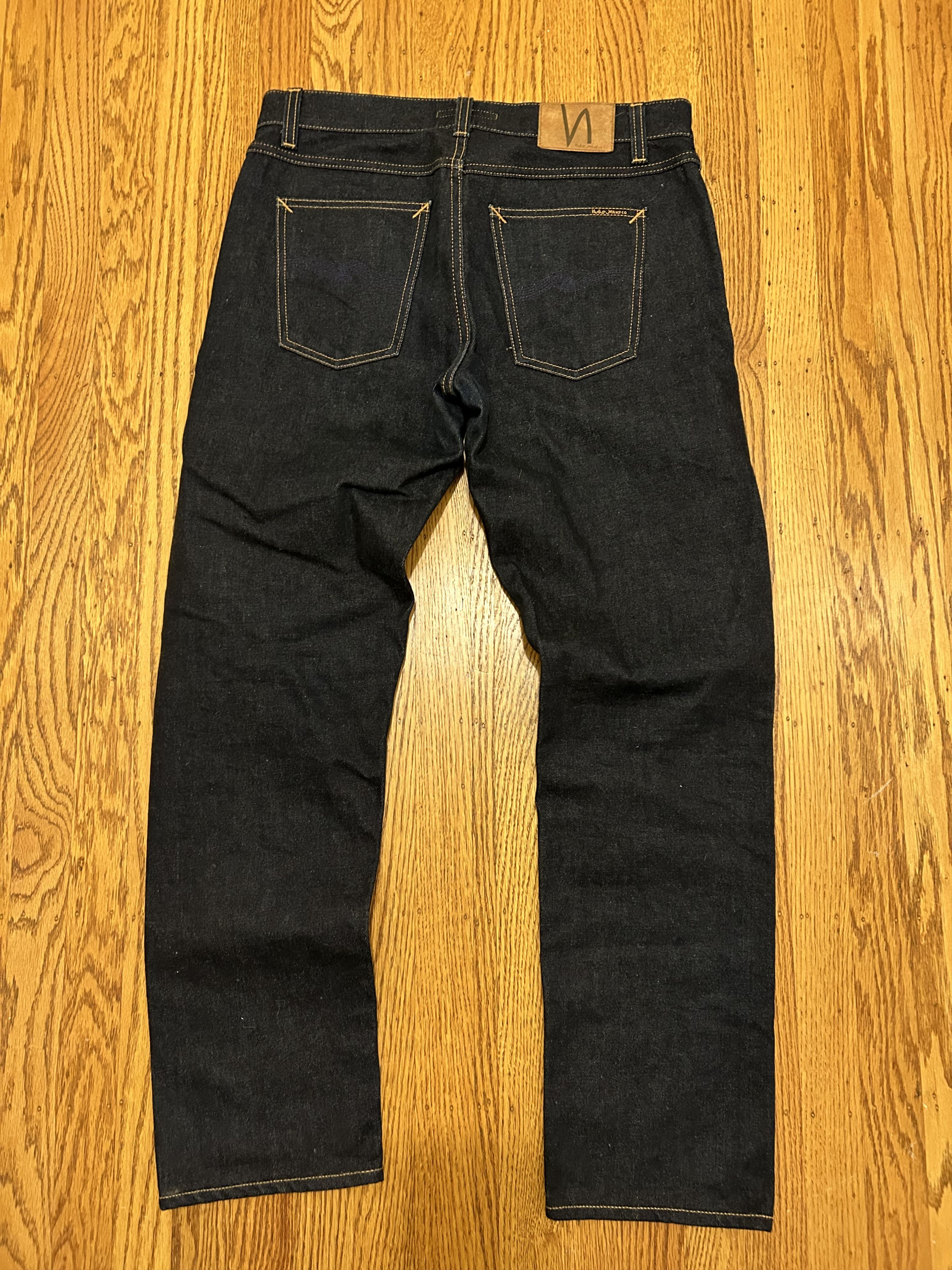 Nudie Jeans Gritty Jackson Dry Maze Selvage | Grailed