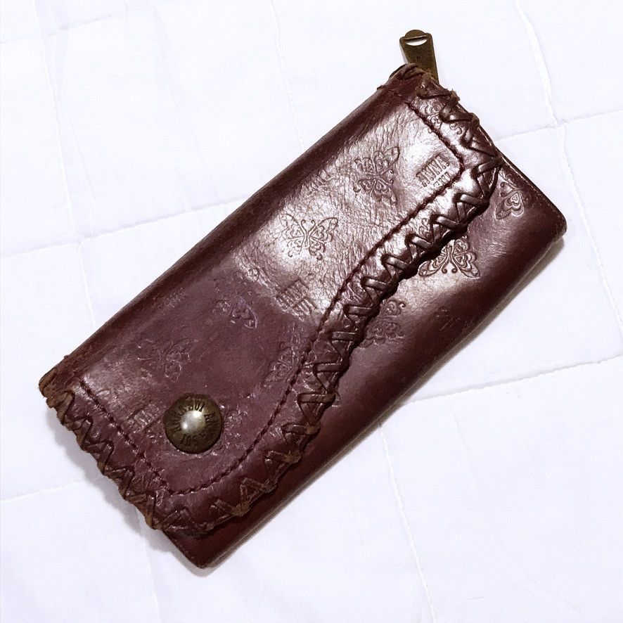 Japanese Brand Anna Sui– Vintage Leather Wallet Size ONE SIZE - 1 Thumbnail