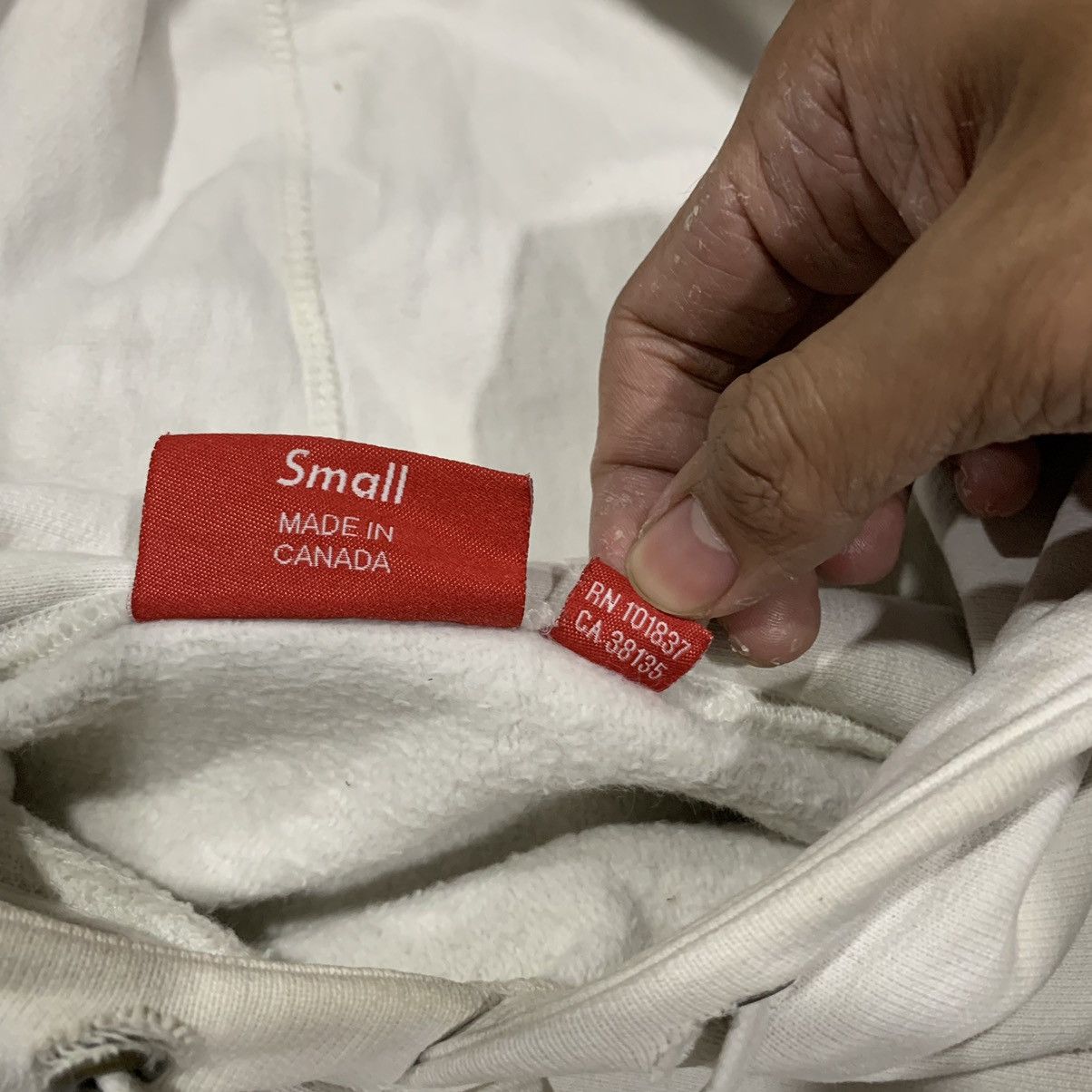 Supreme Supreme Compact Logo Hooded Sweatshirt Size US S / EU 44-46 / 1 - 9 Thumbnail