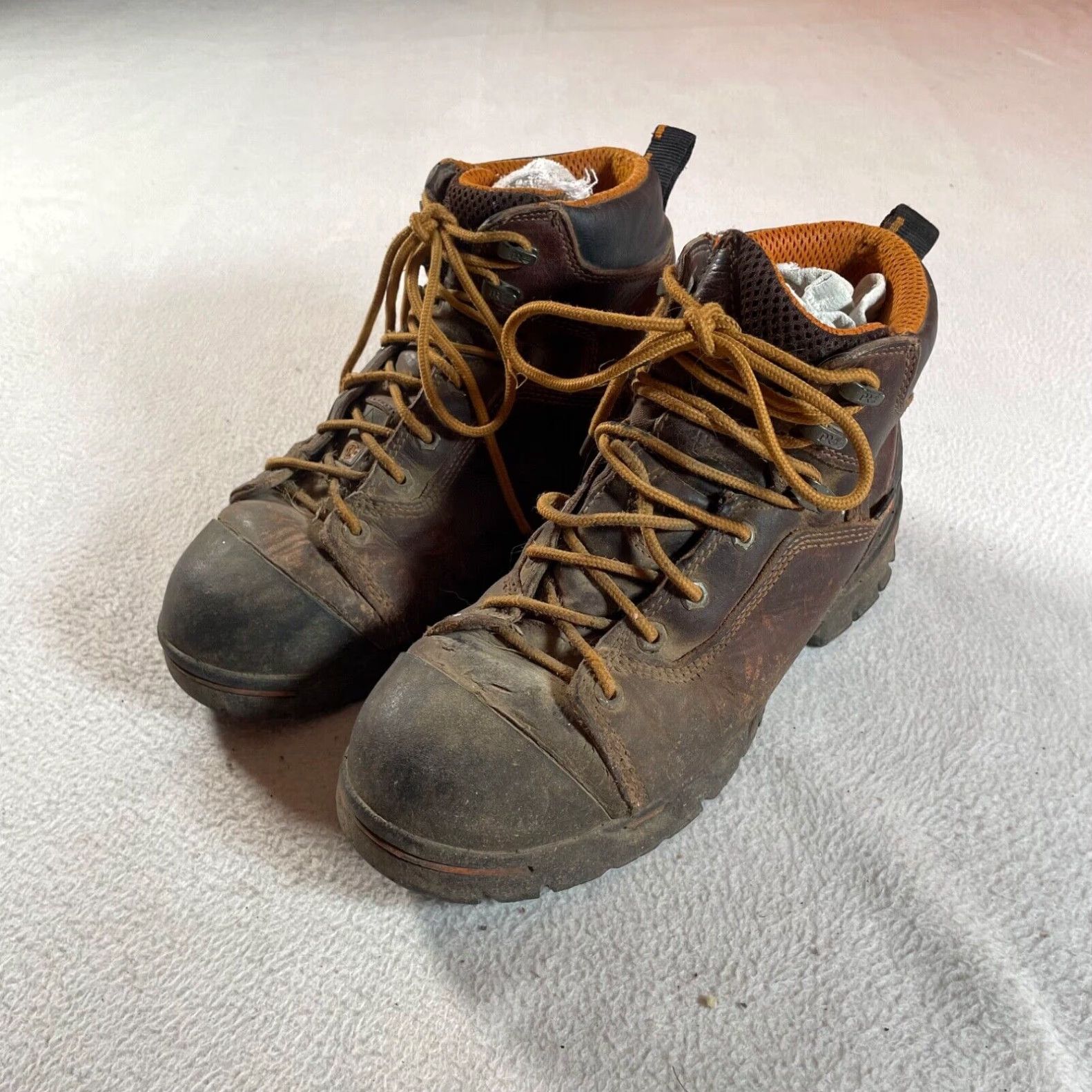 Timberland Timberland Pro 107 Boots Mens 9 M Brown Endurance Work Waterproof Steel Toe Grailed