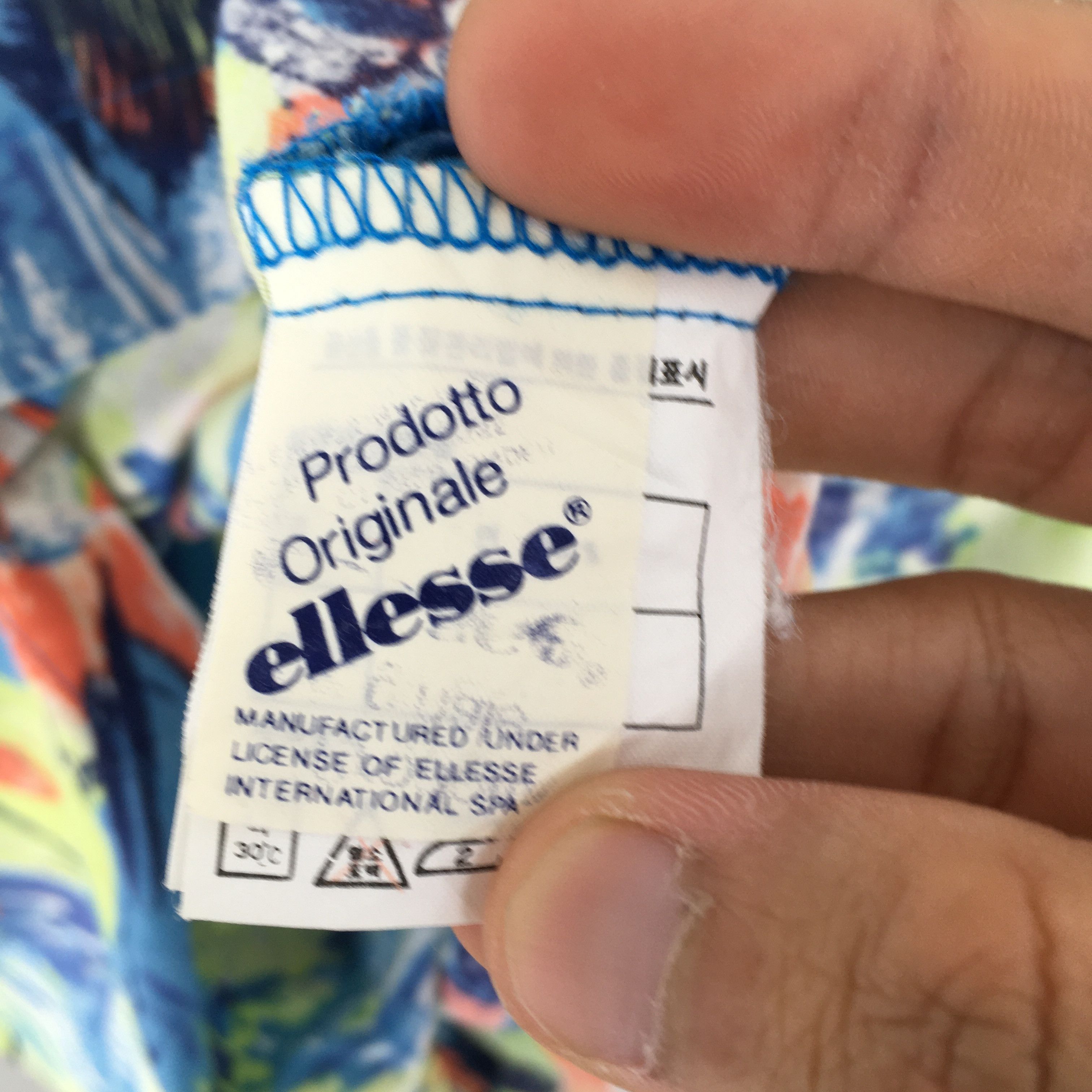 Ellesse Vintage Ellesse Hawaiian Aloha Shirts Medium Size US M / EU 48-50 / 2 - 6 Thumbnail