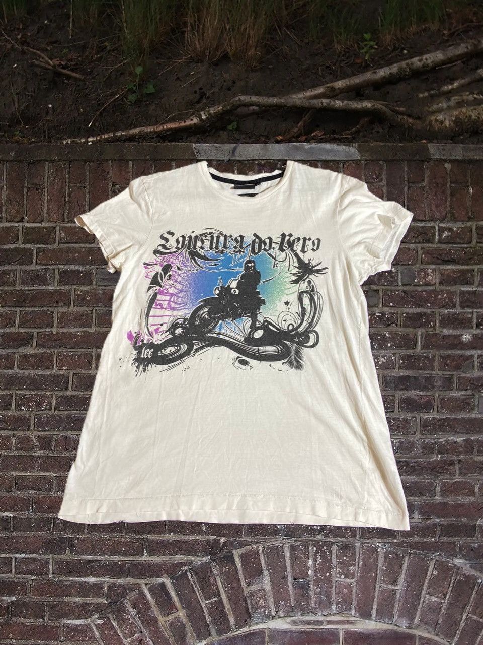 Affliction × Vintage Vintage Big Graphic Logo Distressed 90’s tee Size US M / EU 48-50 / 2 - 1 Thumbnail