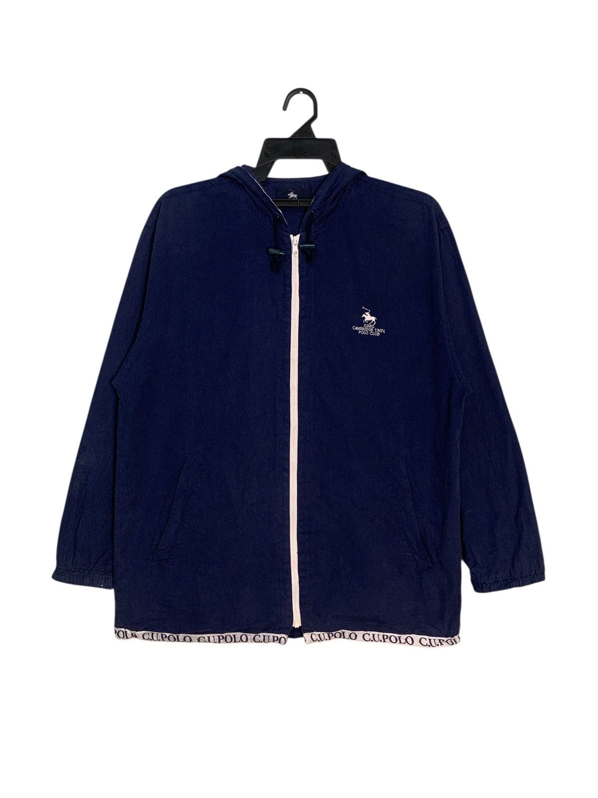 Other Rare Vintage Cambridge Univ. Polo Club Zipper Hoodie Size US M / EU 48-50 / 2 - 1 Thumbnail