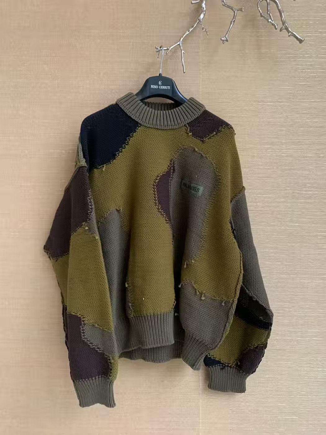 Palm Angels Palm Angels Camo Knit Sweater Size US S / EU 44-46 / 1 - 5 Thumbnail